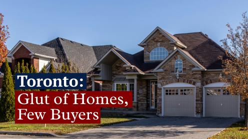 Toronto’s Market: Glut of Homes but Few Buyers | Watch Today’s Real Estate Updates & Tips