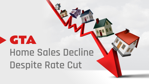 GTA Home Sales Decline Despite Rate Cut | Watch Today’s Real Estate Updates & Tips